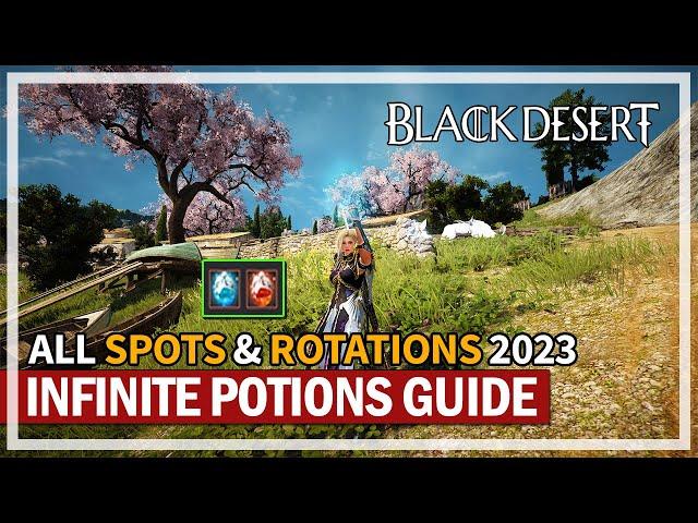 ALL Infinite Potion Pieces Spots Guide Updated 2023-2024 | Black Desert