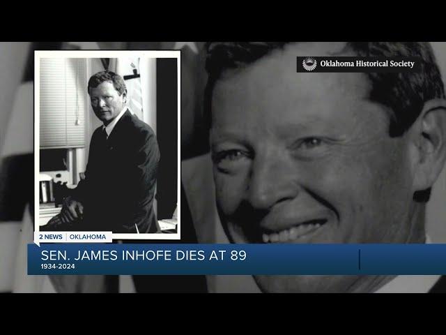 US Senator Jim Inhofe dies at 89