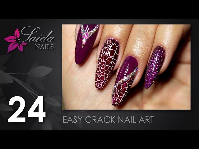 Easy Crack-Nailart #1 (Saida Nails | Nailart leicht gemalt)