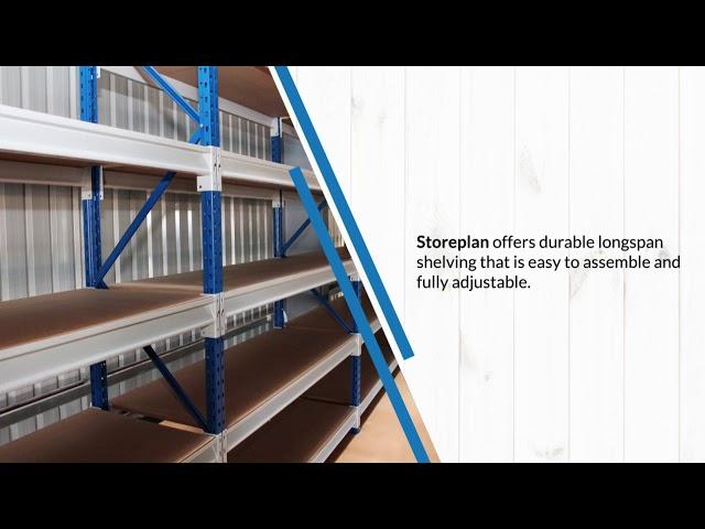 Storeplan | Warehouse Shelving | Overview 2018