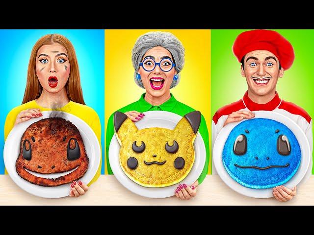 Tantangan Masakanku vs Nenek | Memasak yang Menakjubkan Hacks oleh Mega DO Challenge