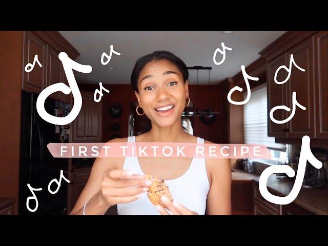 MY FIRST TIKTOK RECIPE: CHOCOLATE CHIP COOKIES | Greta Onieogou