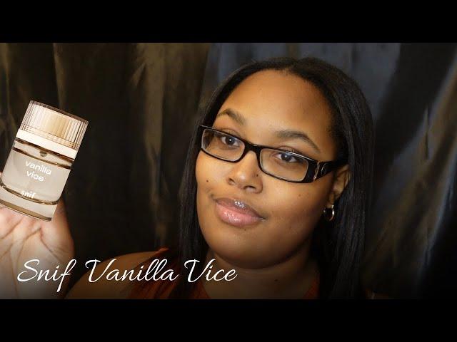 NEW FRAGRANCE RELEASE | Snif Vanilla Vice | First Impressions | NEW MUST HAVE Vanilla Fragrance?!