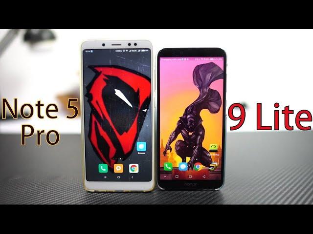 Redmi Note 5 Pro vs Honor 9 Lite Comparison |Speed | Battery | Face Unlock