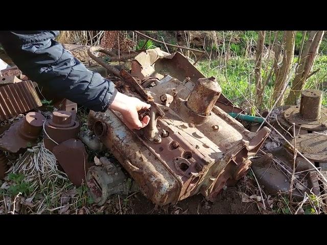 Aro 240 Rare Petrol Engine From 1974 Thrown Out/Motor benzina Abandonat Din Masina Aro 240 Raritate