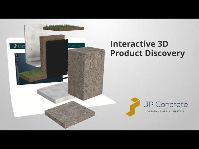 JP Concrete Interactive 3D Product Discovery