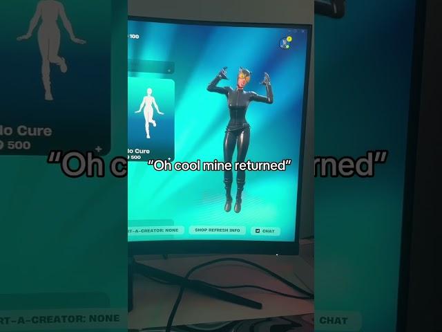 Fortnite rare emote #fortnite #fortnitememes #fortniterare