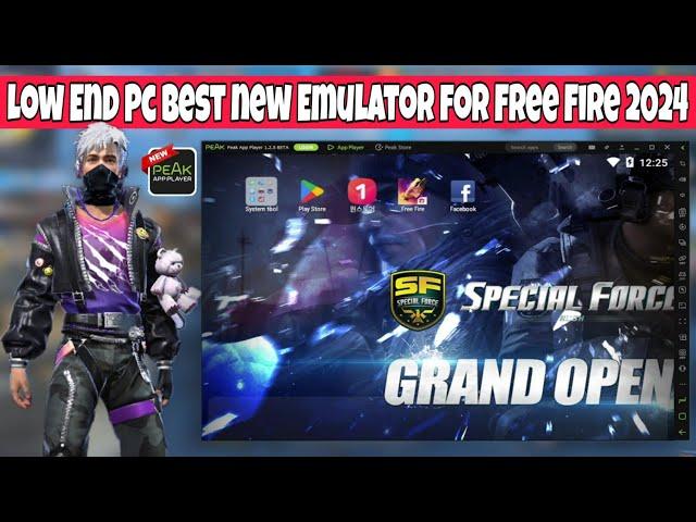 Peak App Player New Best Emulator For Free Fire Low End Pc | 2GB Ram Pc Without Graphics Card 2024