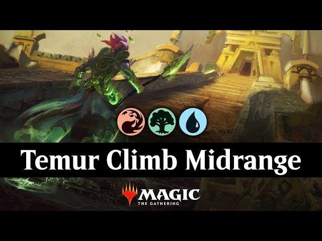 Twitch Rivals Runner Up Temur Climb Midrange - MTG Arena Gameplay