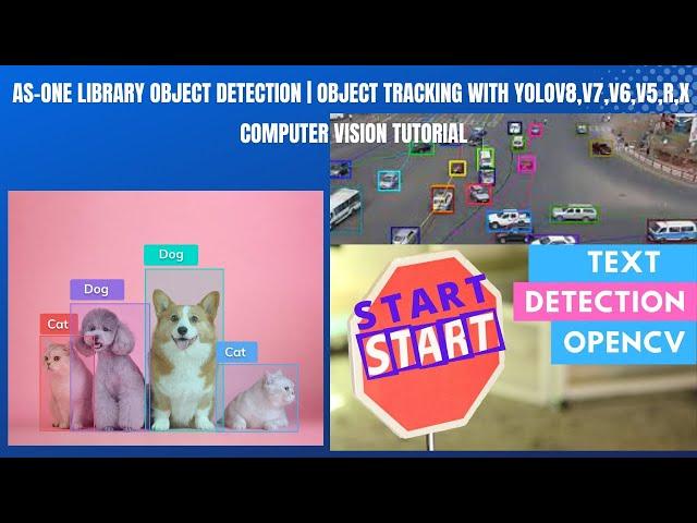 Object Detection and Tracking with AS-One Library & computer vision tutorial