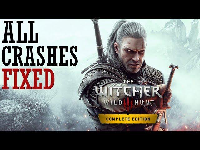 How to Fix The Witcher 3 All Crashes | Fix The Witcher 3  All Crashes Issues | Easy Tutorial