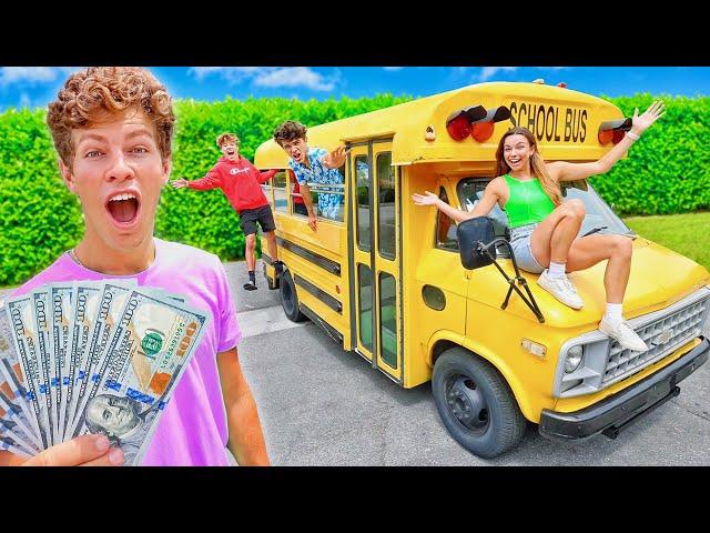 LAST TO LEAVE SCHOOL BUS WINS $10,000!