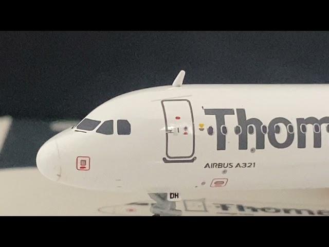 JC Wings 1:400 Scale Thomas Cook A321 unboxing and overview!