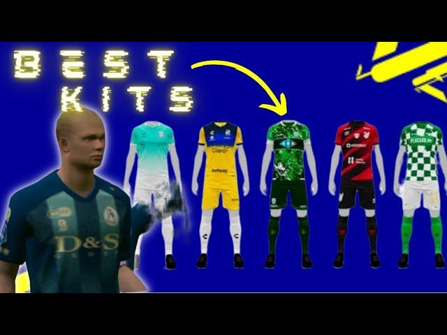 TOP 10 BEST KITS IN eFOOTBALL 2022 MOBILE ( NO PATCH ) 100% BY KONAMI 