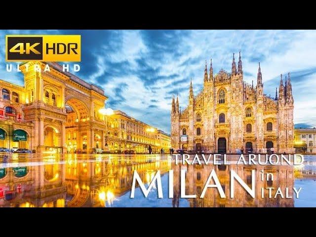 #Italy #Drone Milan Italy • Ultra HD 4K Videos (HDR) • Scenic Relaxation Film With Calming Music #14