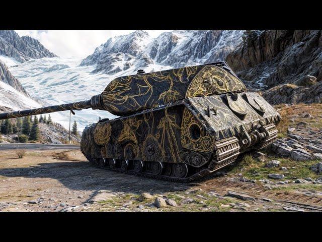 Maus - Fighting Against the Enemy with Too Much HP - World of Tanks