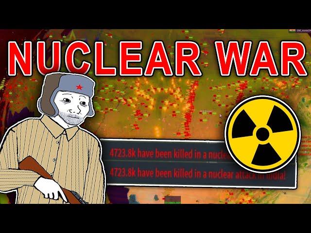 Soviet Union Massive NUCLEAR WAR In Rise Of Nations