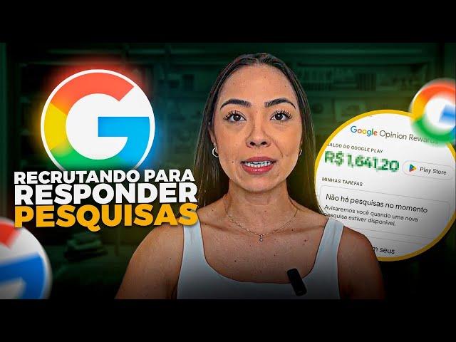 APP do GOOGLE para GANHAR DINHEIRO EM CASA | COMO GANHAR DINHEIRO respondendo PESQUISAS DO GOOGLE