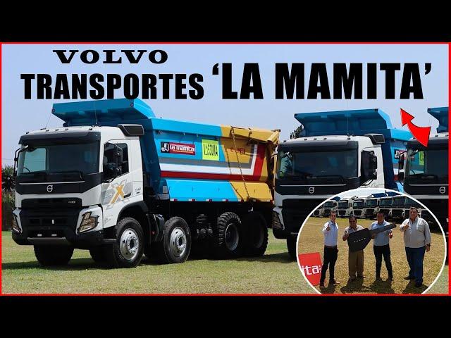 Transportes "La Mamita" confía en Volvo Group Peru con 21 camiones, FMX MAX y FM 460 HP