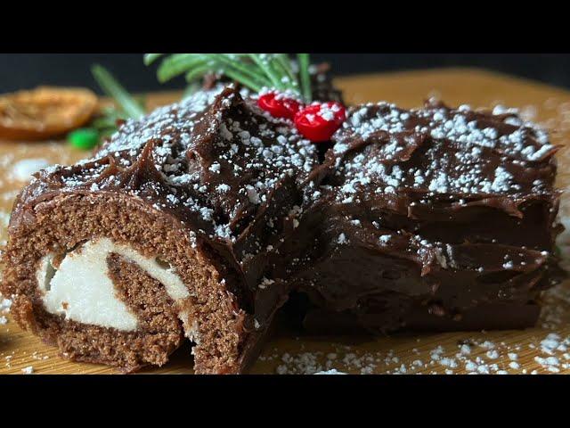 Summer Yule Log Recipe (No Bake Christmas Log Craft)