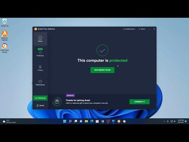 How to Install Avast Free Antivirus in Windows 11