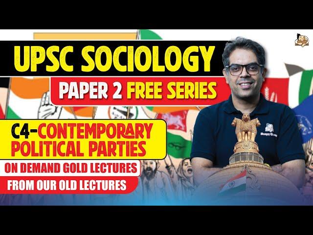UPSC Sociology Optional || Paper 2 Free Lecture Series || Contemporary Political System