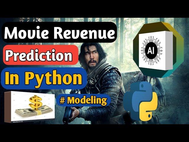 Data Science Project: Master Python ML For Movie Revenue Forecasting  #2