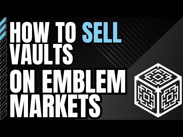 Sell NFTs on Emblem Markets