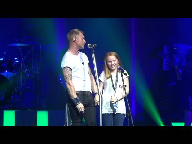 Ronan and his daughter in Dublin 2016 with Think I don't remember