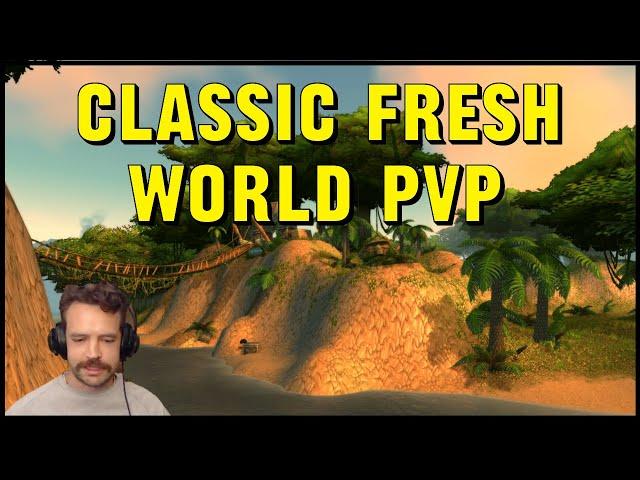 Vanilla WoW World PvP on FRESH - Classic Era Deviate Delight Gameplay