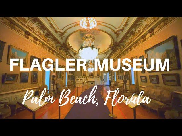 Tour of the FLAGLER MUSEUM in Palm Beach, Florida