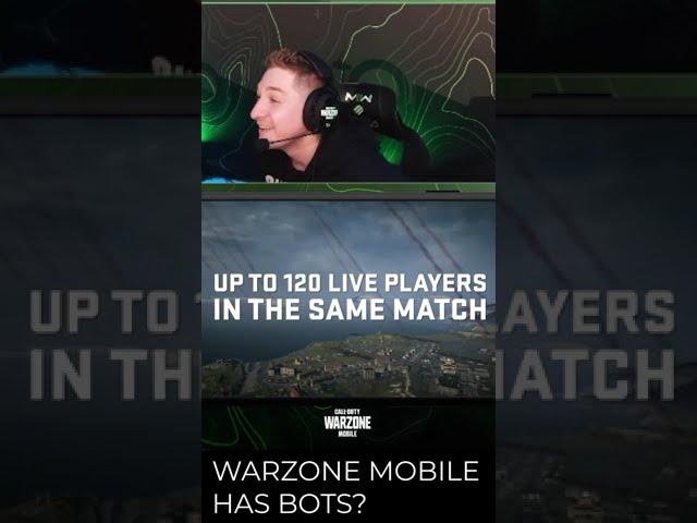 WARZONE MOBILE HAS NO BOTS 