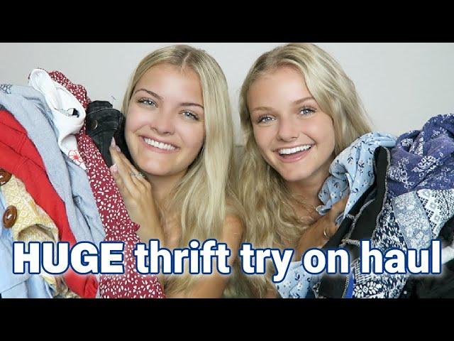 HUGE Thrift Try On Haul - Summer 2021