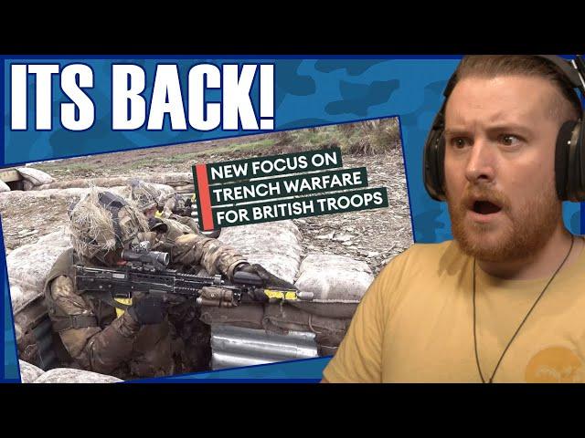 Royal Marine Reacts To Why trench warfare is no longer a thing of the past for British Army