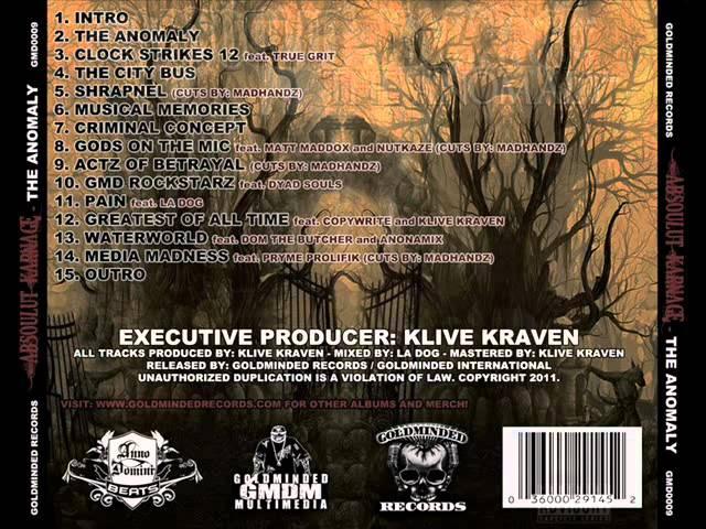 09. Absoulut Karnage - Actz of Betrayal [Cuts. Madhandz] [Prod. Klive Kraven]