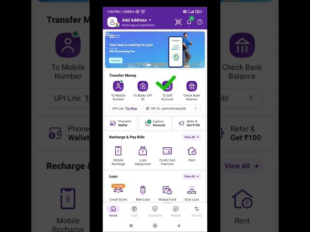 phone pe bank account add | फोन पे बैंक अकाउंट ऐड करे #phonepe #फोनपे @ystech023