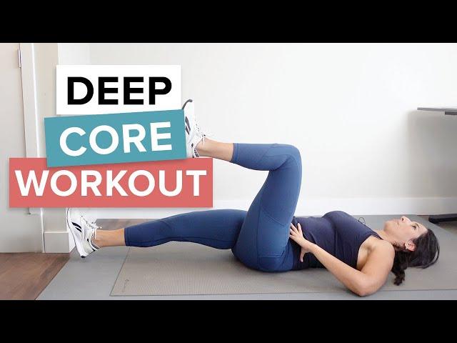 10-MINUTE DEEP CORE ACTIVATION Workout For Lower Back Pain (Transverse Abdominis & Pelvic Floor)