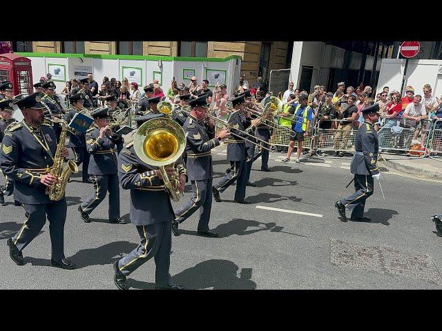 RAF Band at London Pride 2024