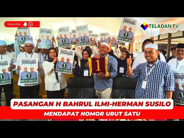  NEWS TELADAN | PILKADA BATOLA, PASANGAN H BAHRUL ILMI HERMAN SUSILO NOMOR URUT SATU