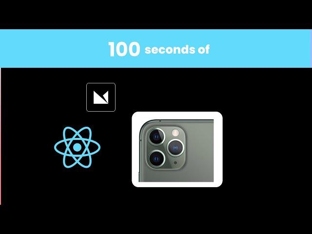 React Native Vision Camera in 100 seconds