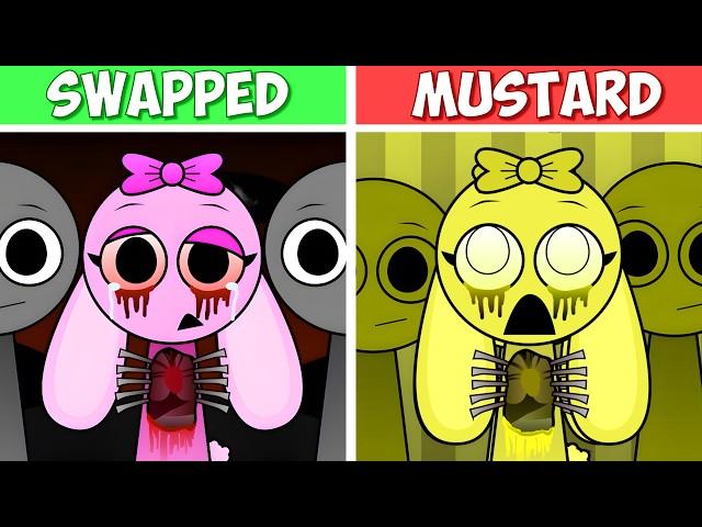 Incredibox Sprunki - Mustard but Sprunki Swapped | Normal vs Horror