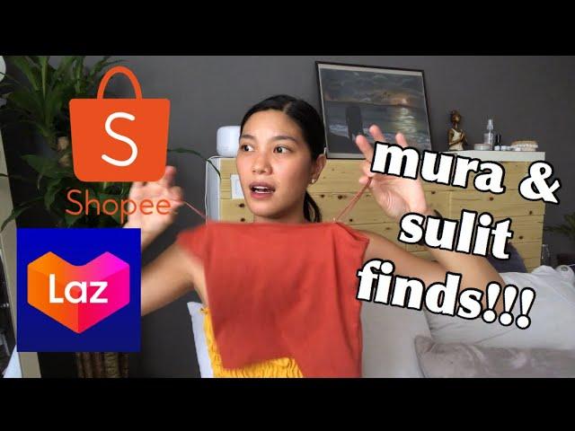 SHOPEE AND LAZADA HAUL | AFFORDABLE FINDS (PHILIPPINES)