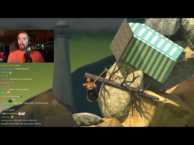 Asmongold Plays Getting Over It | FULL VOD