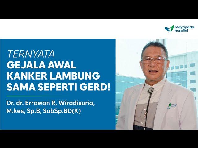 KENALI GEJALA AWAL KANKER LAMBUNG