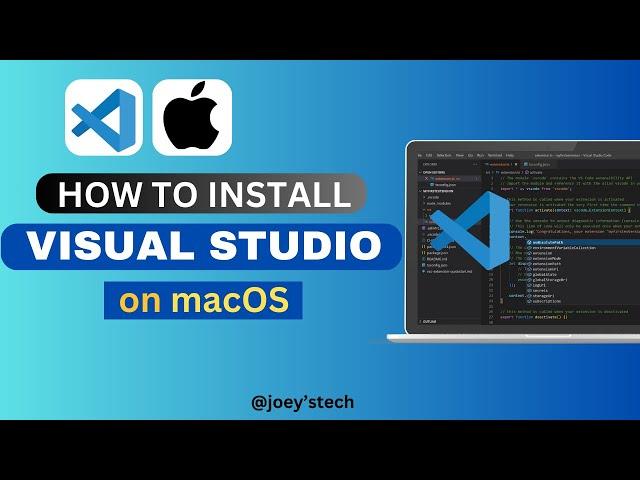 How to install Visual Studio 2022 on MacOS | download, installation and getting started