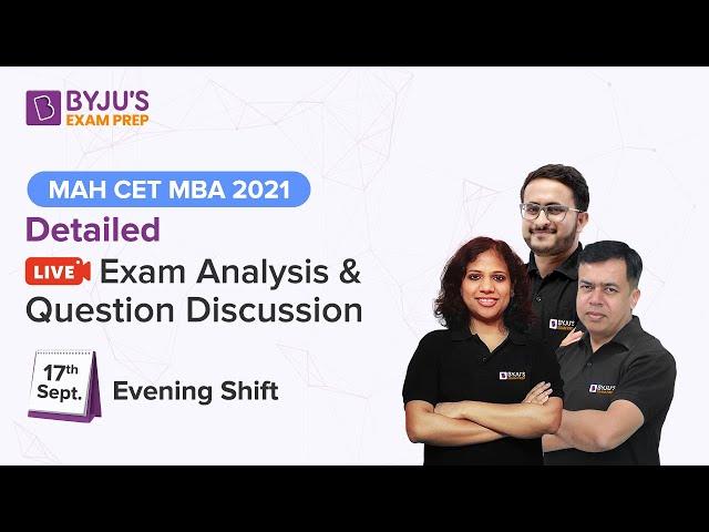 MAHCET MBA 2021 Question Paper Analysis (17 Sep, 2nd Shift) | CET MBA Expected CuttOff 2021 & Review