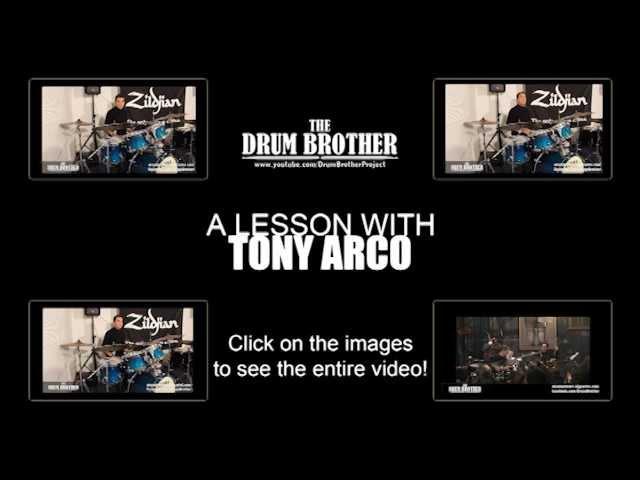 Drum Lesson broken time jazz - Tony Arco MENU | The DrumHouse