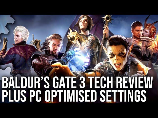 Baldur's Gate 3 PC - DF Tech Review - Graphics Analysis + Optimised Settings