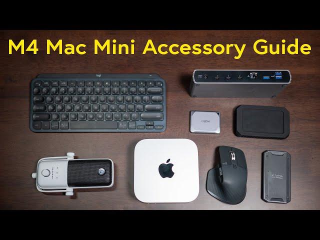 M4 Mac Mini Accessory Buying Guide: Keyboard, Mouse, Screen, SSD & More!