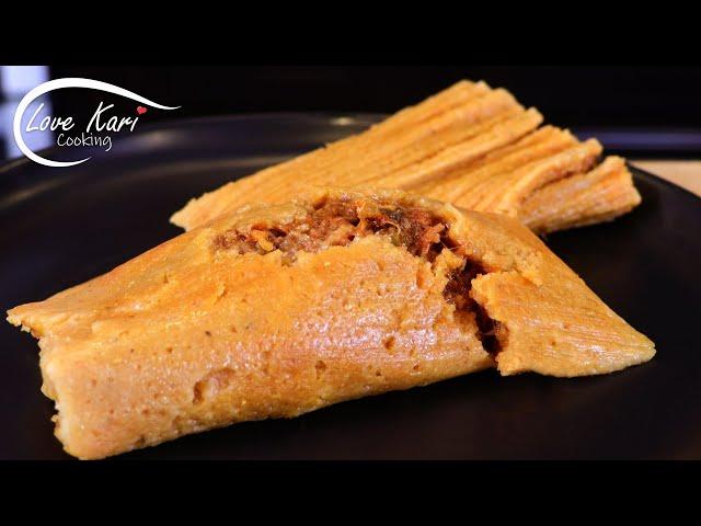 How to make the best Tamales Rojos de Puerco con Chile Colorado | Red Pork Tamale Recipe